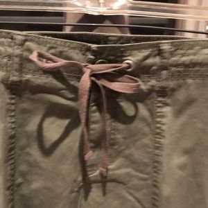 Heavy weight cotton cargo pant, two side leg pocke